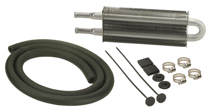 2 Pass 12'' Dyno-Cool Series 6000 Aluminum Power Steering Kit