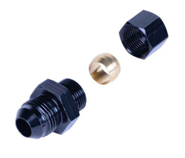 Compression Fitting 1/2'' Tube to -8AN Male