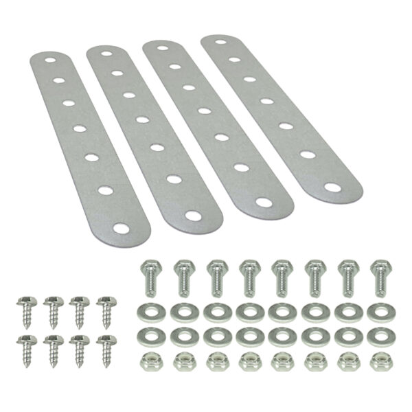 7'' Rigid Metal Bracket Mounting Kit with Mounting Hardware