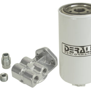 Single Mount 1/2" NPT Side Ports Fuel Filter/Water Separator Kit