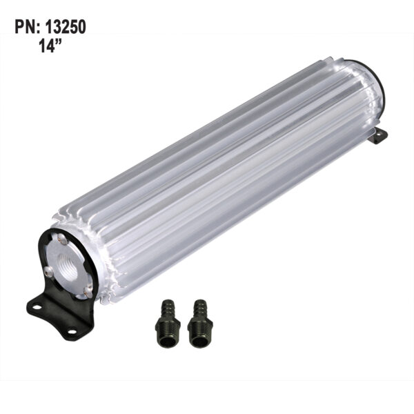 10'', 14'', 17'', 20'' or 25'' Single Pass Clear Anodized Heat Sink Coolers - Image 4