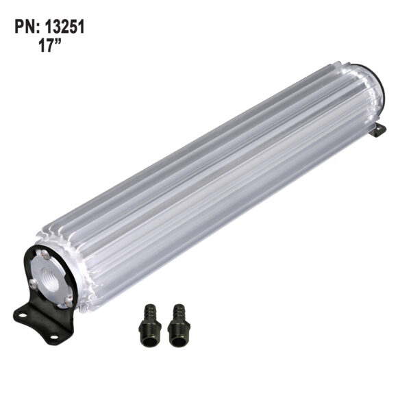 10'', 14'', 17'', 20'' or 25'' Single Pass Clear Anodized Heat Sink Coolers - Image 6