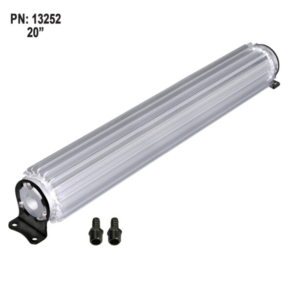 10'', 14'', 17'', 20'' or 25'' Single Pass Clear Anodized Heat Sink Coolers - Image 8
