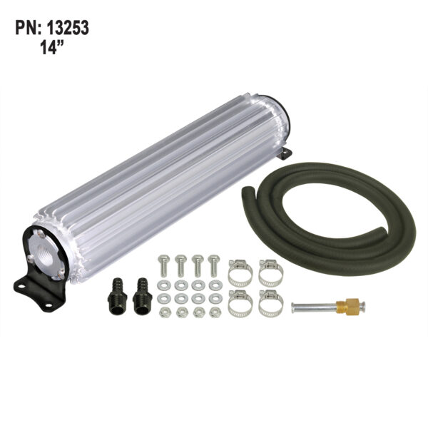14'', 17'', 20'' or 25'' Single Pass Heat Sink Transmission Cooler Kit - Image 2