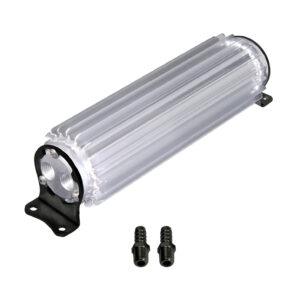 10'', 14'', 17'', 20'' or 25'' Dual Pass Clear Anodized Heat Sink Cooler