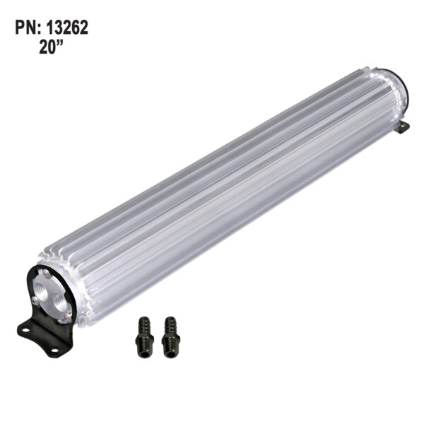 10'', 14'', 17'', 20'' or 25'' Dual Pass Clear Anodized Heat Sink Cooler - Image 8