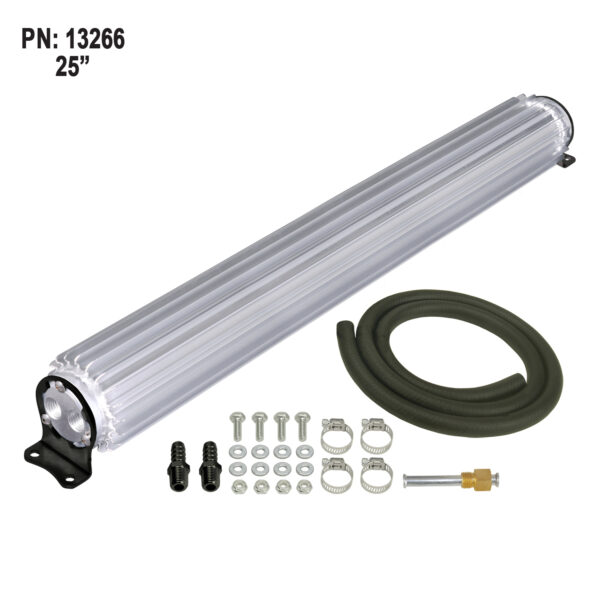 14'', 17'', 20'' or 25'' Dual Pass Heat Sink Transmission Cooler Kit - Image 8