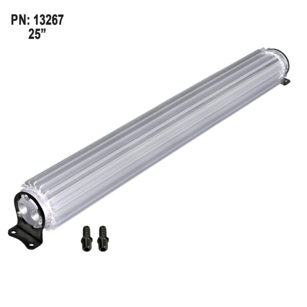 10'', 14'', 17'', 20'' or 25'' Dual Pass Clear Anodized Heat Sink Cooler - Image 10
