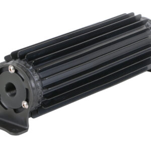 10'', 14'', 17'', 20'' or 25'' Single Pass Black Anodized Heat Sink Coolers