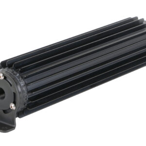 1 Pass 14'' Black Anodized Heat Sink Cooler