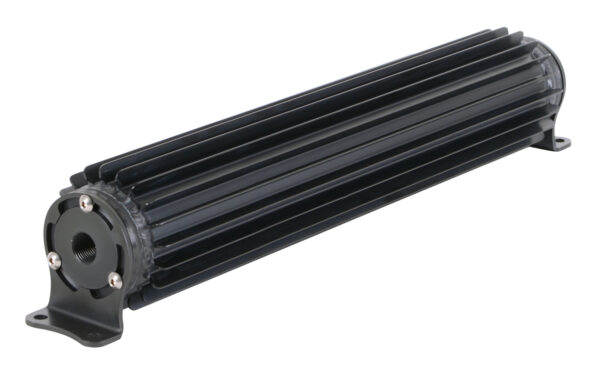 1 Pass 17'' Black Anodized Heat Sink Cooler