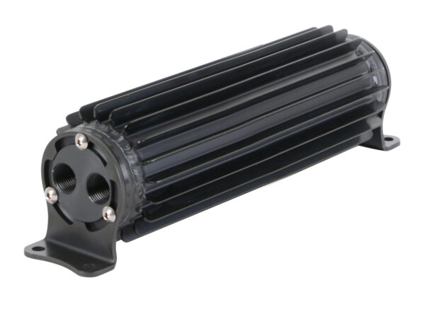 2 Pass 10'' Black Anodized Heat Sink Cooler