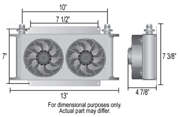 19 Row Hyper-Cool Dual Cool Remote Cooler, -6AN - Image 3