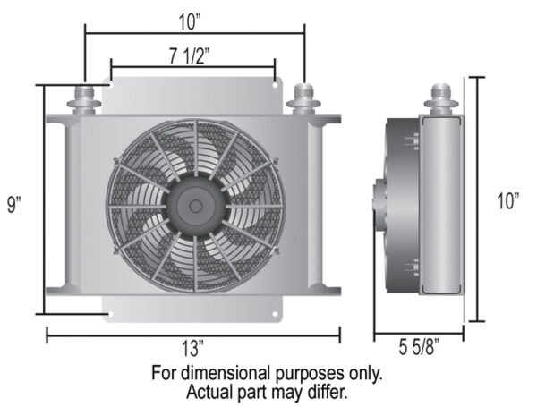 25 Row Hyper-Cool Remote Transmission Cooler Kit, -6AN - Image 2