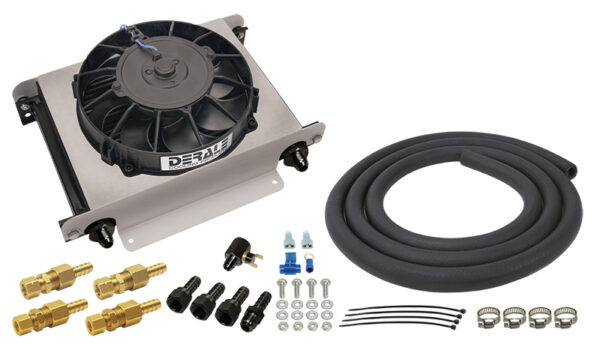 25 Row Hyper-Cool Remote Transmission Cooler Kit, -6AN