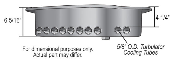 Ford E4OD, 4R100, 5R110 & 5R110W Transmission Cooling Pan - Image 7