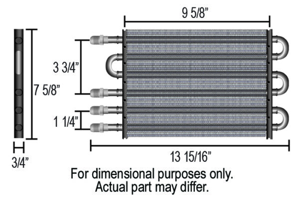 4 & 2 Pass Dual Circuit Econo-Cool Replacement Cooler - Image 2