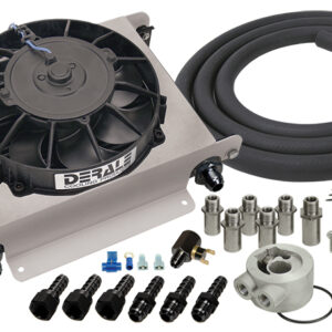 25 Row Hyper-Cool Remote Engine Oil Cooler Kit, -8AN