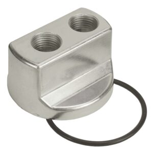 Standard Engine Spin On Adapter with 1/2" NPT Ports, 20x1.5mm Engine Thread