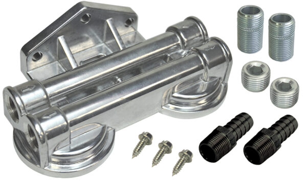 Dual Side Ports 1/2" NPT Filter Mount Kit