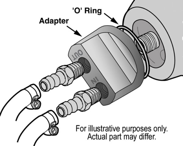 Engine Oil Filter Relocation Kit, 1/2" NPT Ports with 3/4"-16 Engine Thread Size - Image 4