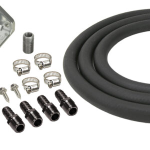 Engine Oil Filter Relocation Kit, 1/2" NPT Ports with 13/16"-16 Engine Thread Size
