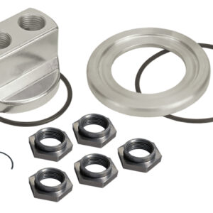 Standard Universal Engine Spin On Adapter with 1/2'' NPT Ports