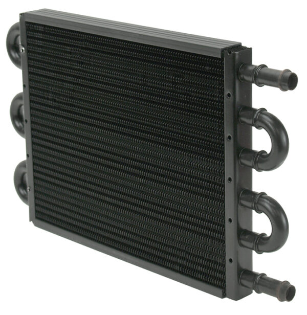 6 Pass Econo-Cool Tube & Fin Replacement Cooler, 1/2" Barb Inlets