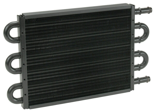 6 Pass Econo-Cool Tube & Fin Replacement Cooler, 1/2" Barb Inlets - Image 2