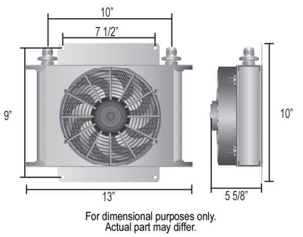 25 Row Hyper-Cool Remote Cooler, -8AN - Image 2