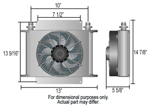 40 Row Hyper-Cool Extreme Remote Cooler, -8AN - Image 2