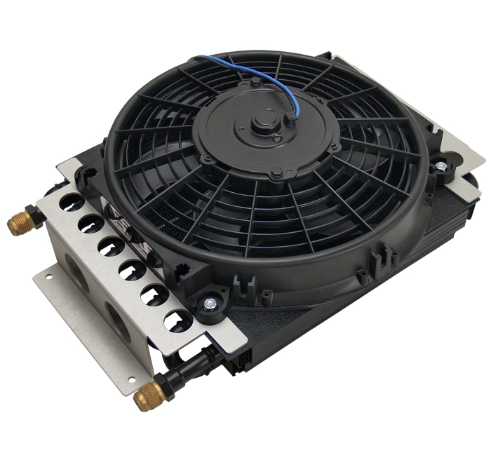 16 Pass Electra-Cool Remote Transmission Cooler Kit, -8AN Inlets - Image 2