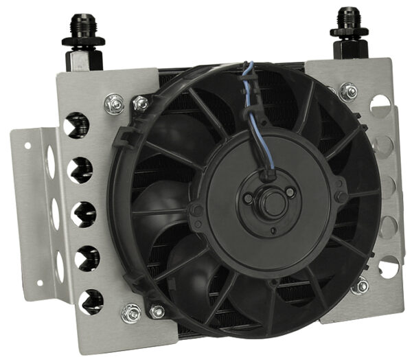 15 Row Atomic Cool Plate & Fin Remote Transmission Cooler Kit, -8AN - Image 2