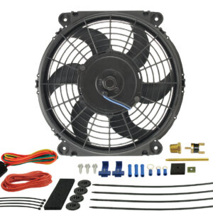 10'' Tornado Electric Fan & 180°F Dual Probe Fan Controller Kit