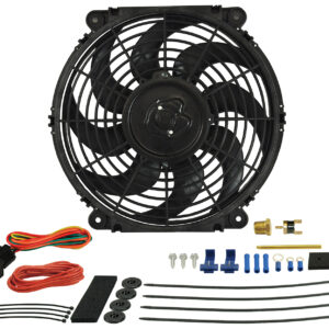 12'' Tornado Electric Fan & 180°F Dual Probe Fan Controller Kit