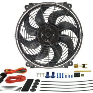12'' Tornado Electric Fan & 180°F Dual Probe Fan Controller Kit