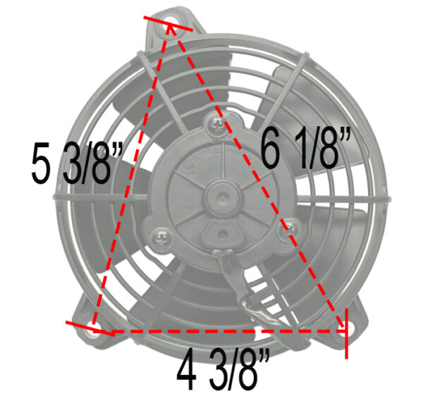 5" High Output Paddle Blade IP68 Electric Puller Fan - Image 2