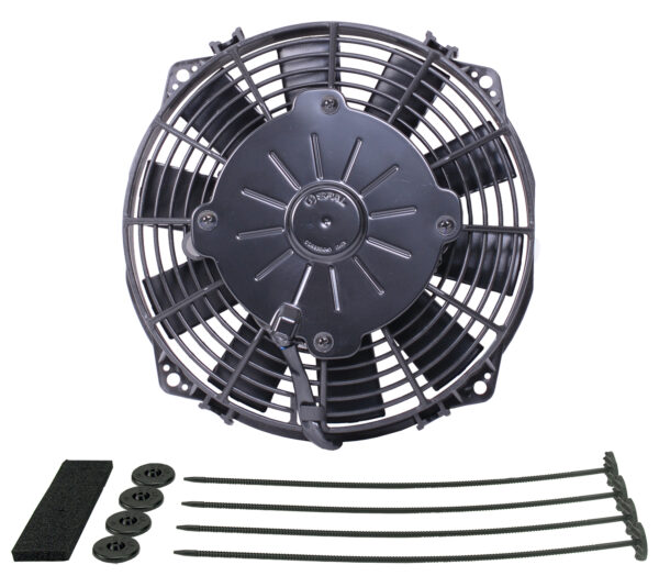 8" High Output Straight Blade IP68 Electric Puller Fan