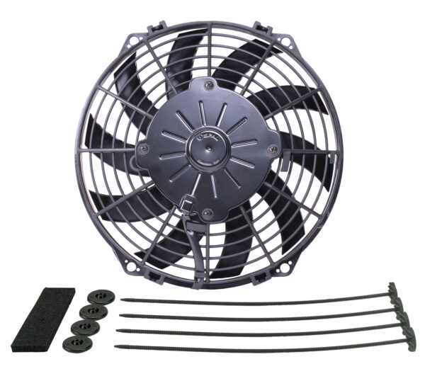 9" High Output Curved Blade IP68 Electric Puller Fan