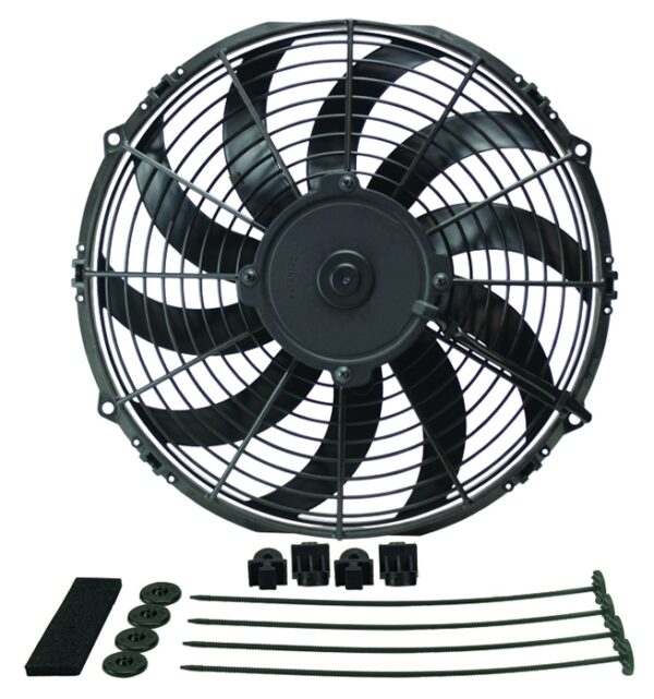 12" High Output Curved Blade IP68 Electric Puller Fan