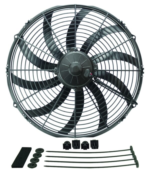 16" High Output Curved Blade IP68 Electric Puller Fan