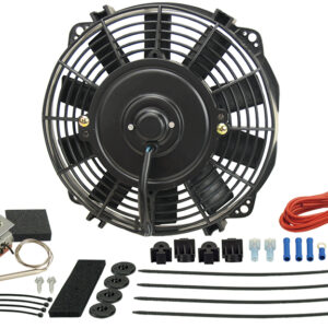 9" Dyno-Cool Electric Fan and Mechanical Fan Controller Kit, Premium
