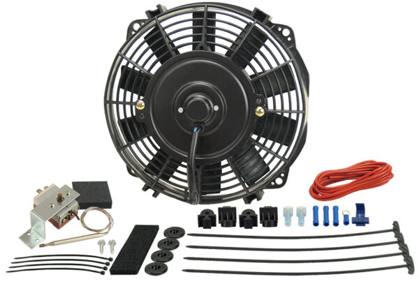 9" Dyno-Cool Electric Fan and Mechanical Fan Controller Kit, Premium