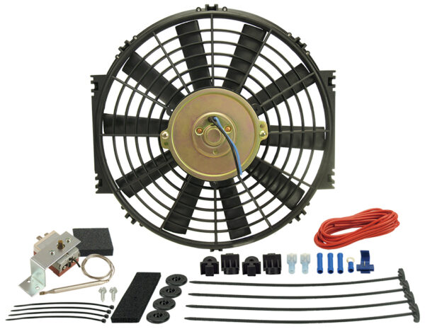 12" Dyno-Cool Electric Fan and Mechanical Fan Controller Kit, Premium