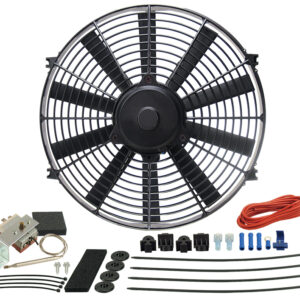 14" Dyno-Cool Electric Fan and Mechanical Fan Controller Kit, Premium