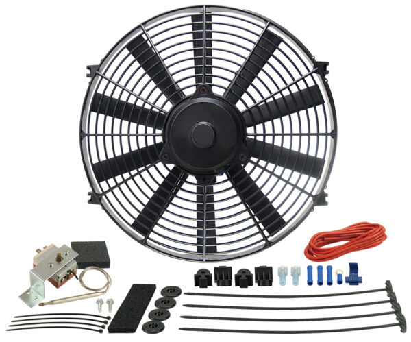 14" Dyno-Cool Electric Fan and Mechanical Fan Controller Kit, Premium