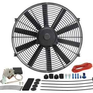 16" Dyno-Cool Electric Fan and Mechanical Fan Controller Kit, Premium