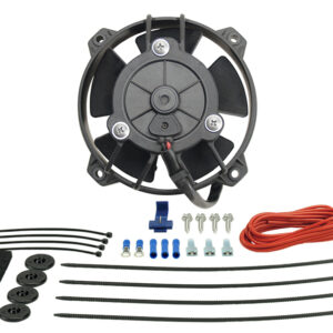 4" Tornado Electric Puller Fan, Premium Mounting Kit