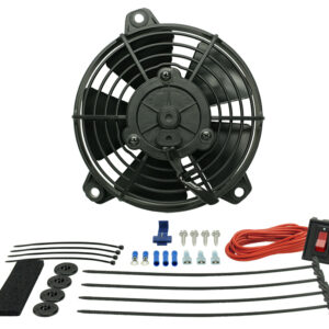 5" Tornado IP68 Electric Puller Fan, Premium Mounting Kit