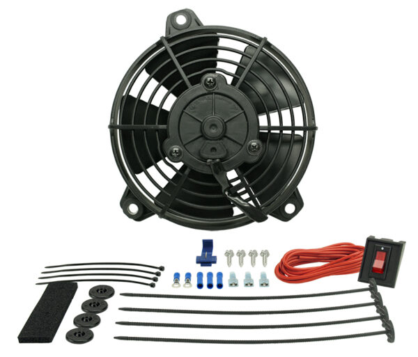 5" Tornado IP68 Electric Puller Fan, Premium Mounting Kit